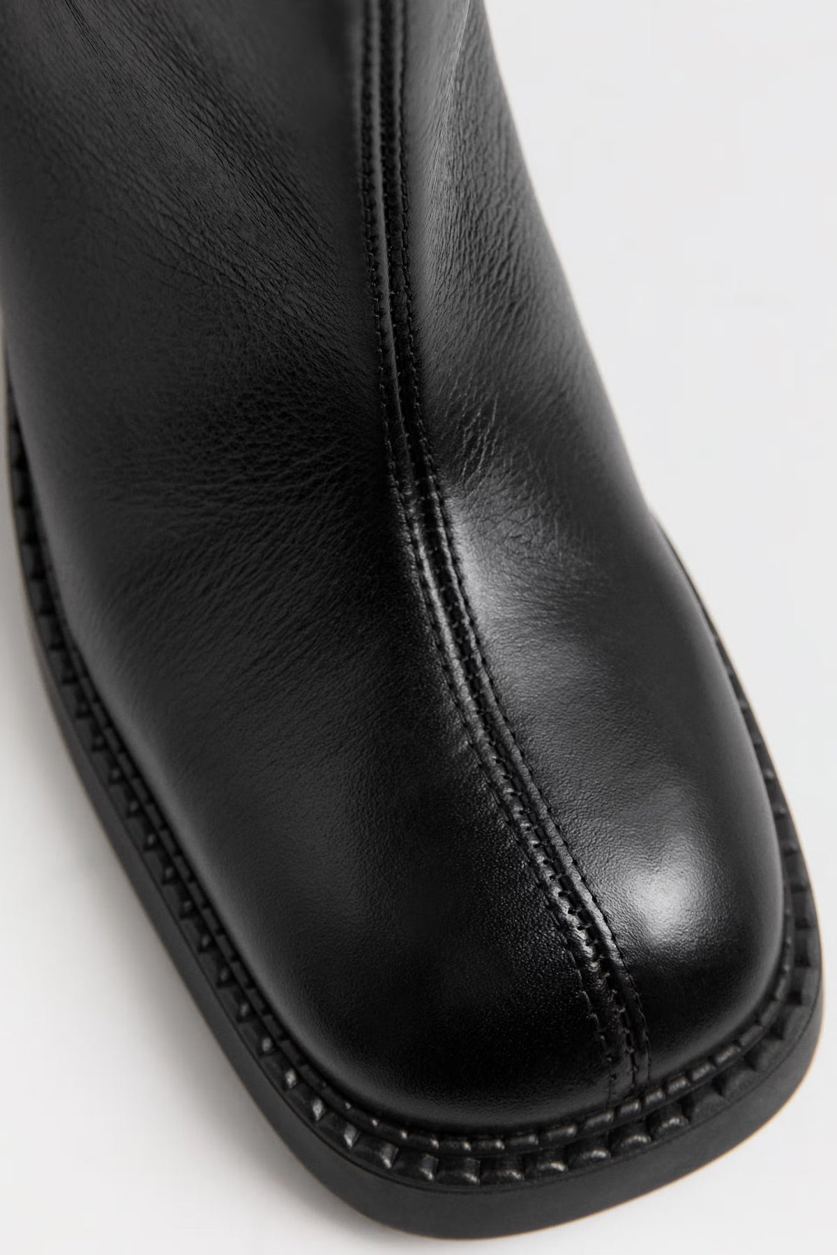Miista Izolda Zipper Tall Boots // Black