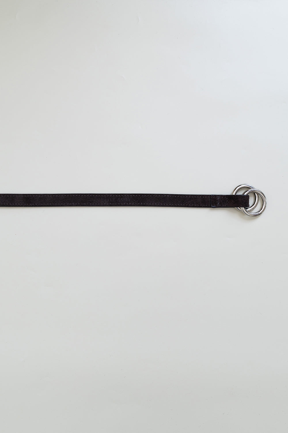 Belle Anna Ring Belt // Brown