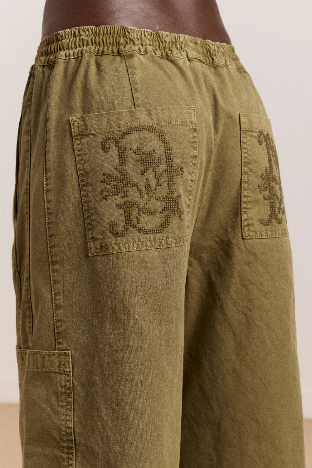 Damson Madder Felix Trouser // Olive