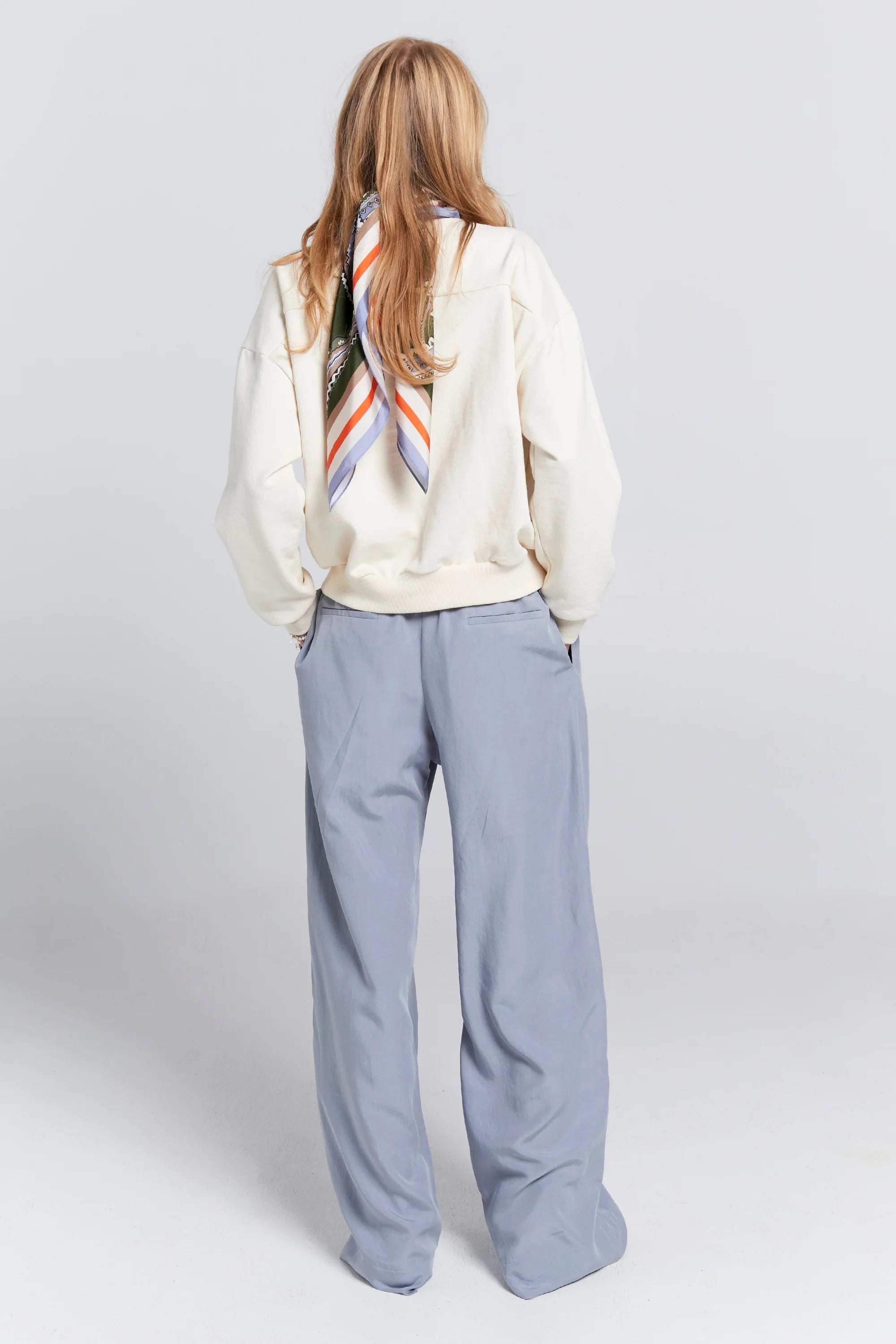 Karen Walker Frontier Trouser // Steel Blue