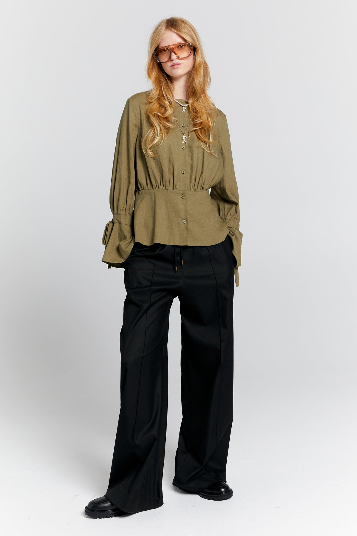 Karen Walker Frontier Trouser // Black