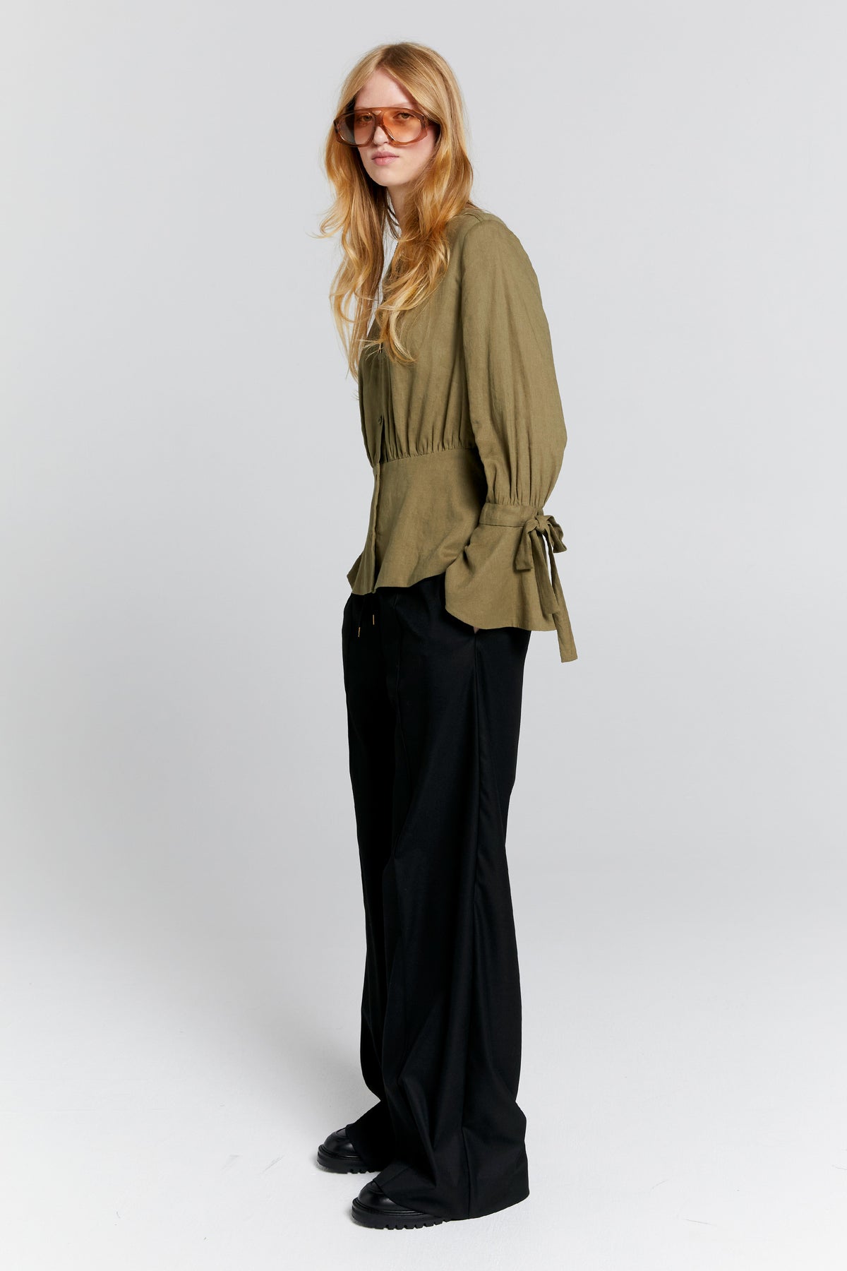 Karen Walker Frontier Trouser // Black