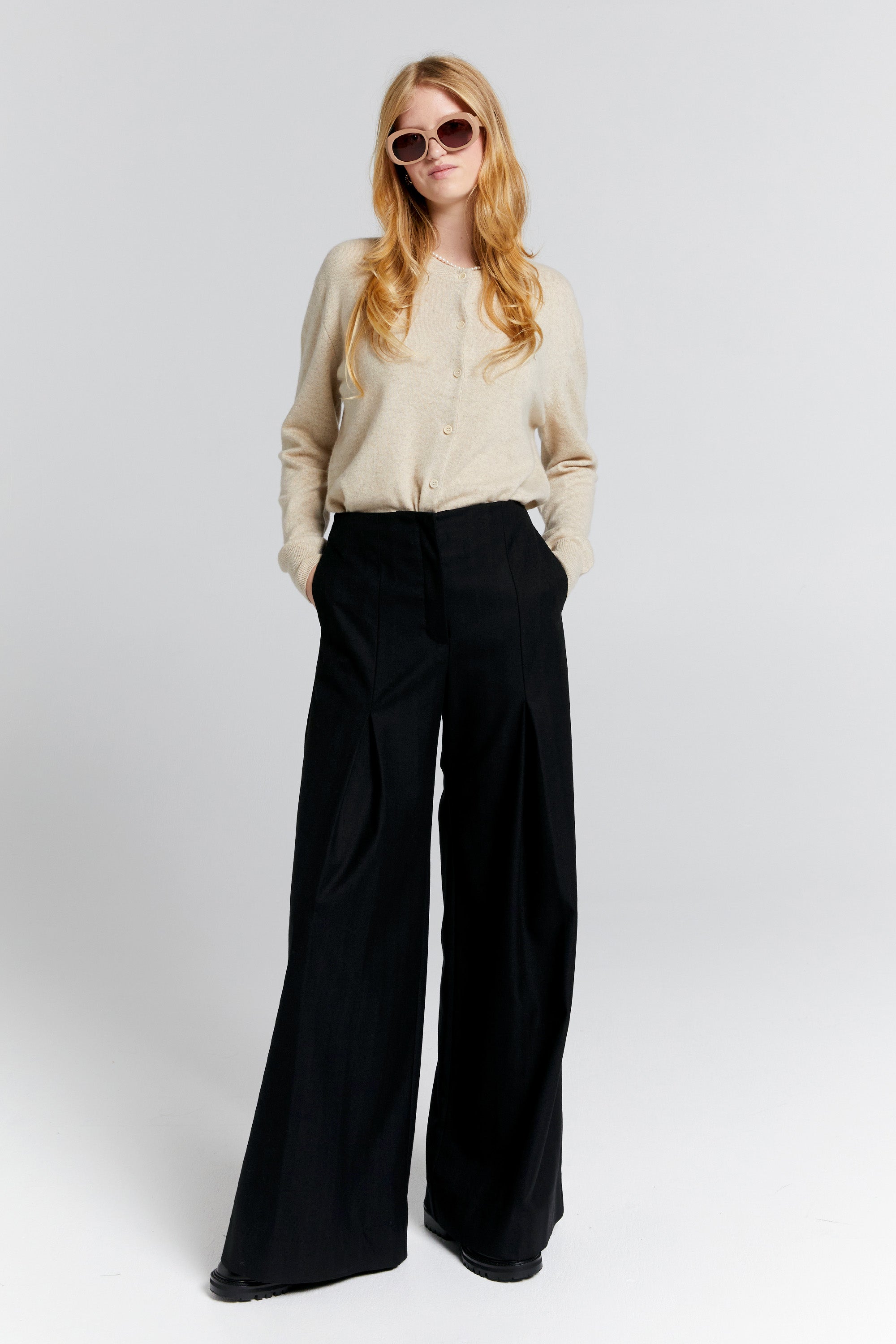 Karen Walker Pioneer Trouser // Black
