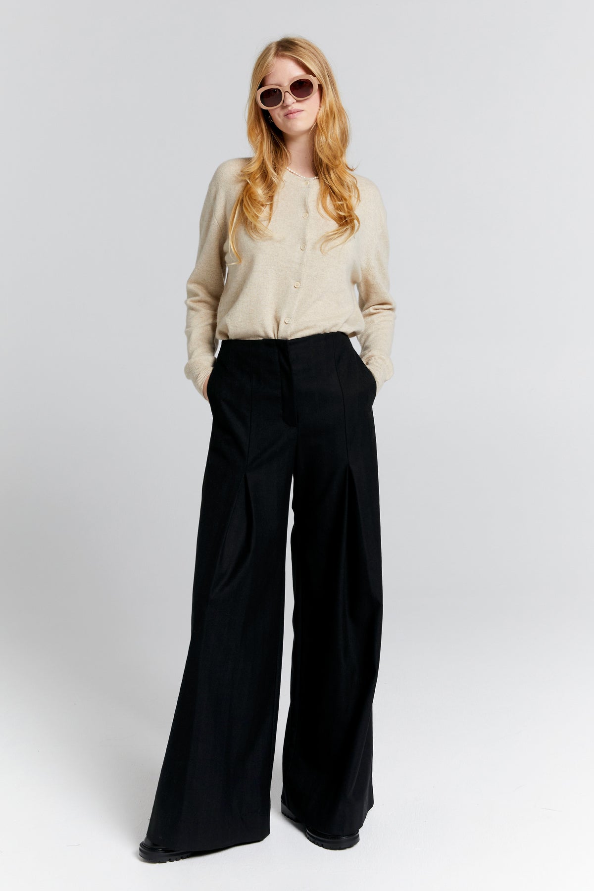 Karen Walker Pioneer Trouser // Black
