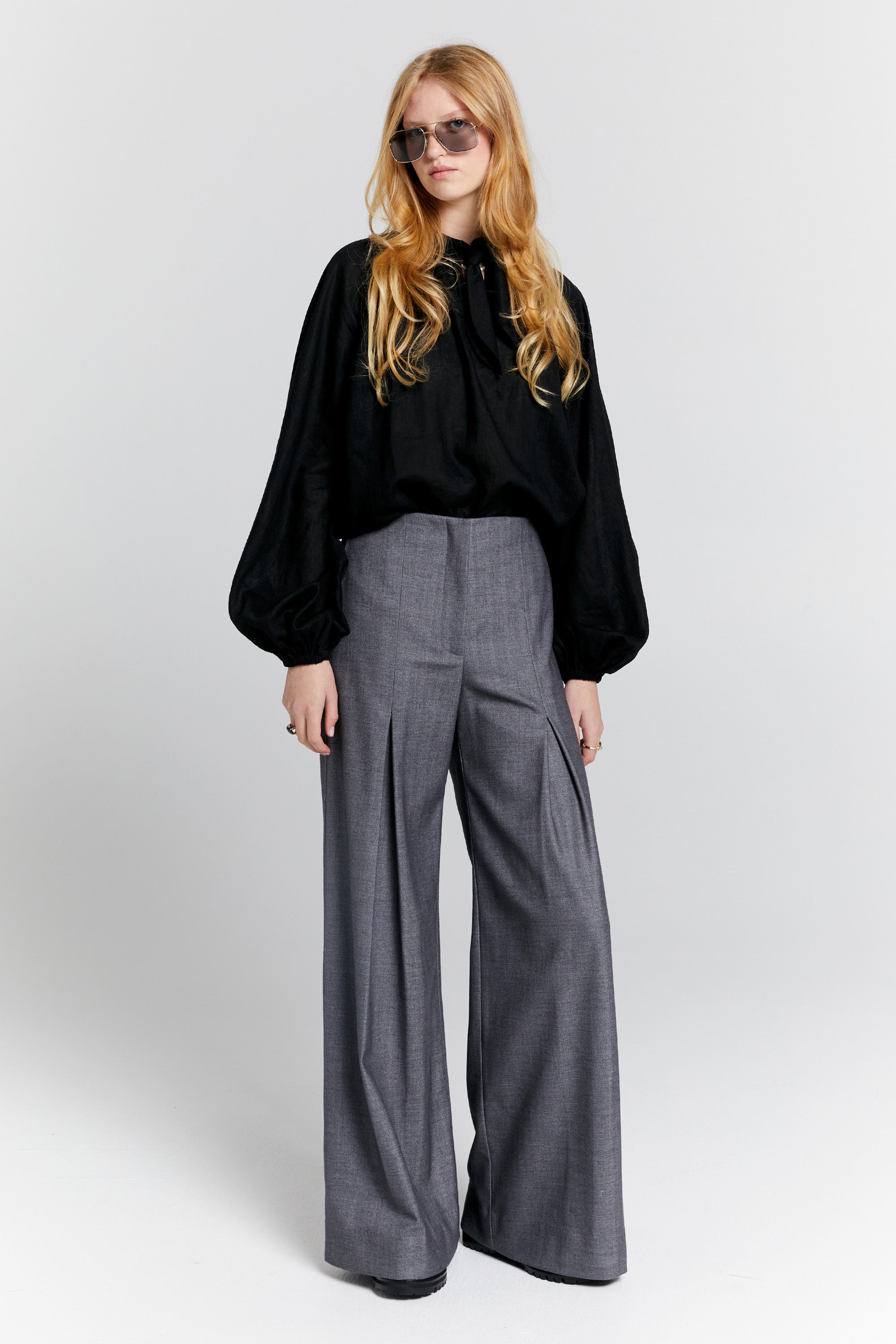 Karen Walker Pioneer Trouser // Charcoal