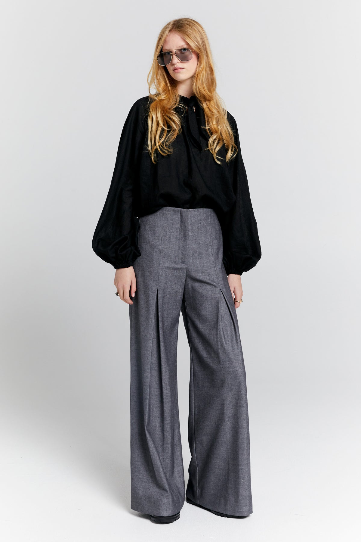 Karen Walker Pioneer Trouser // Charcoal