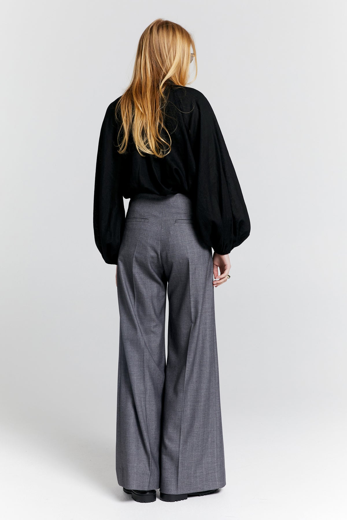 Karen Walker Pioneer Trouser // Charcoal