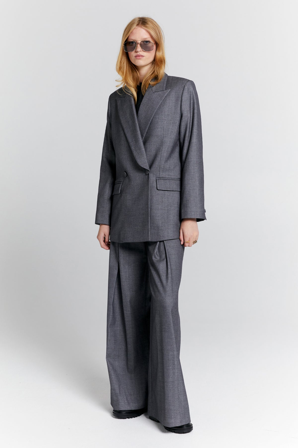 Karen Walker Pioneer Trouser // Charcoal