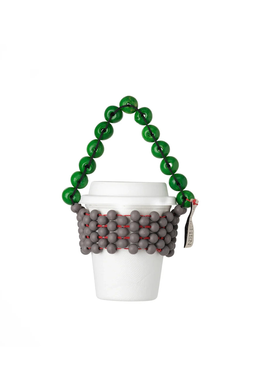 Tanchen B/B Cupholder // Green & Grey