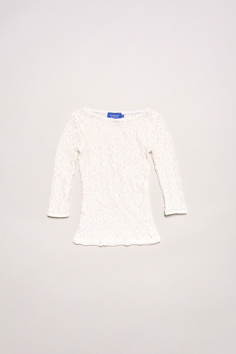 PV Impression Lace Top // Ivory