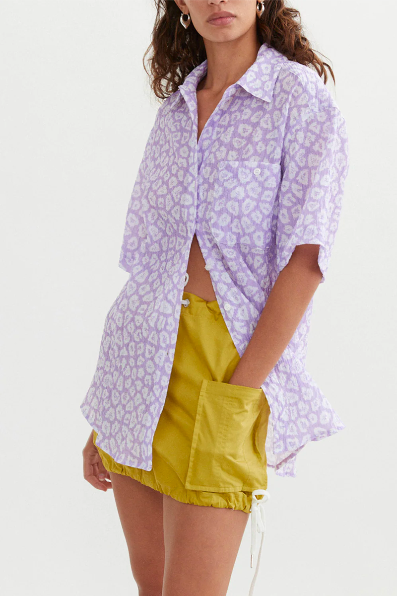 Blanca Carol Shirt // Purple