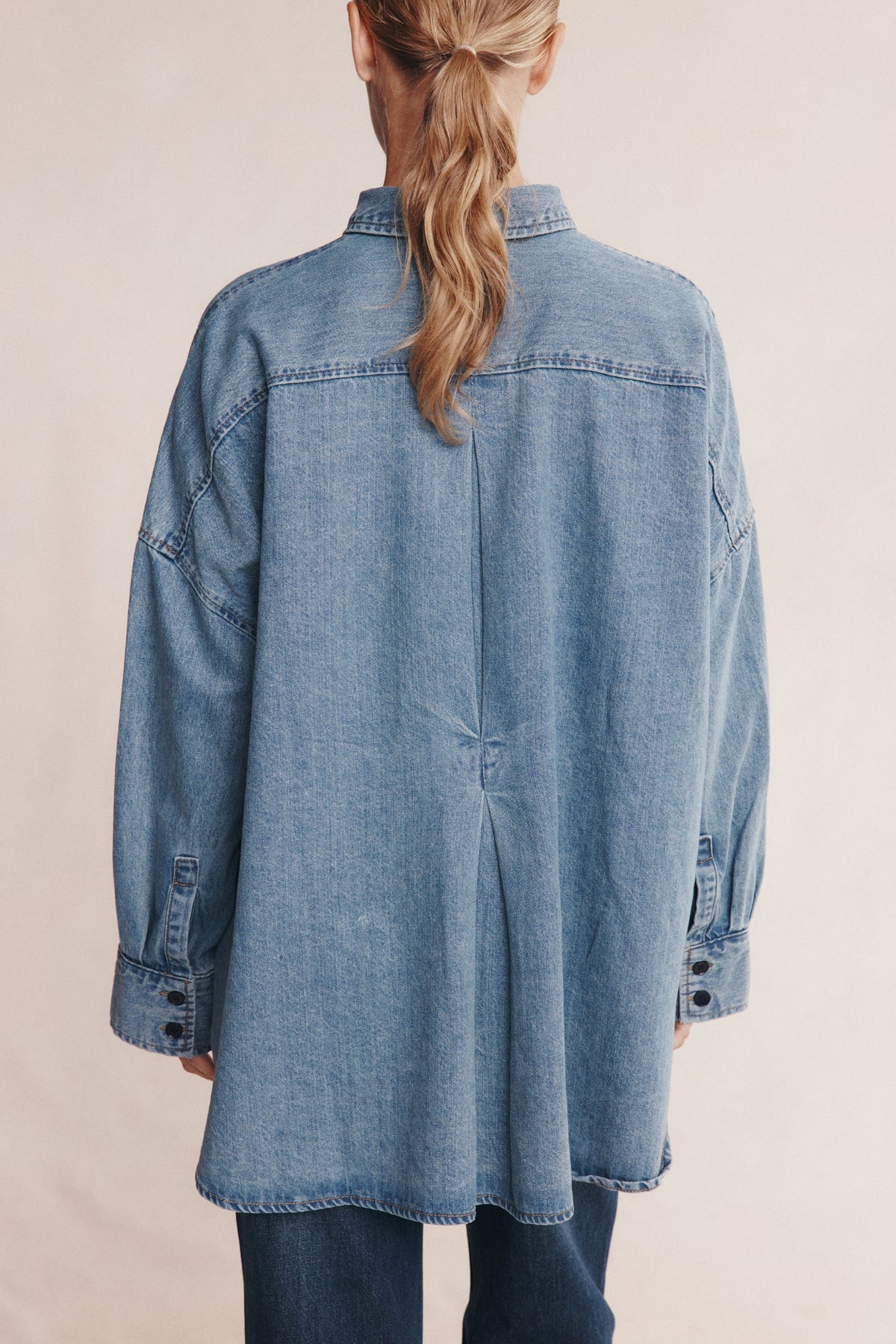 Marle Jordy Shirt // Light Wash