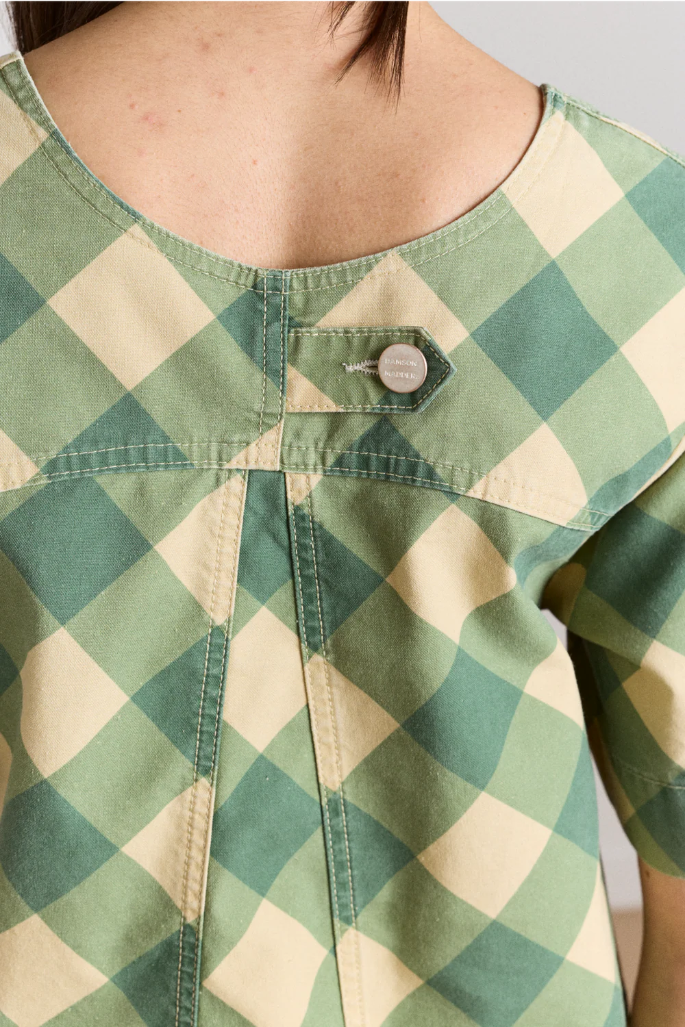 Damson Madder Bridget Mini Dress // Gingham