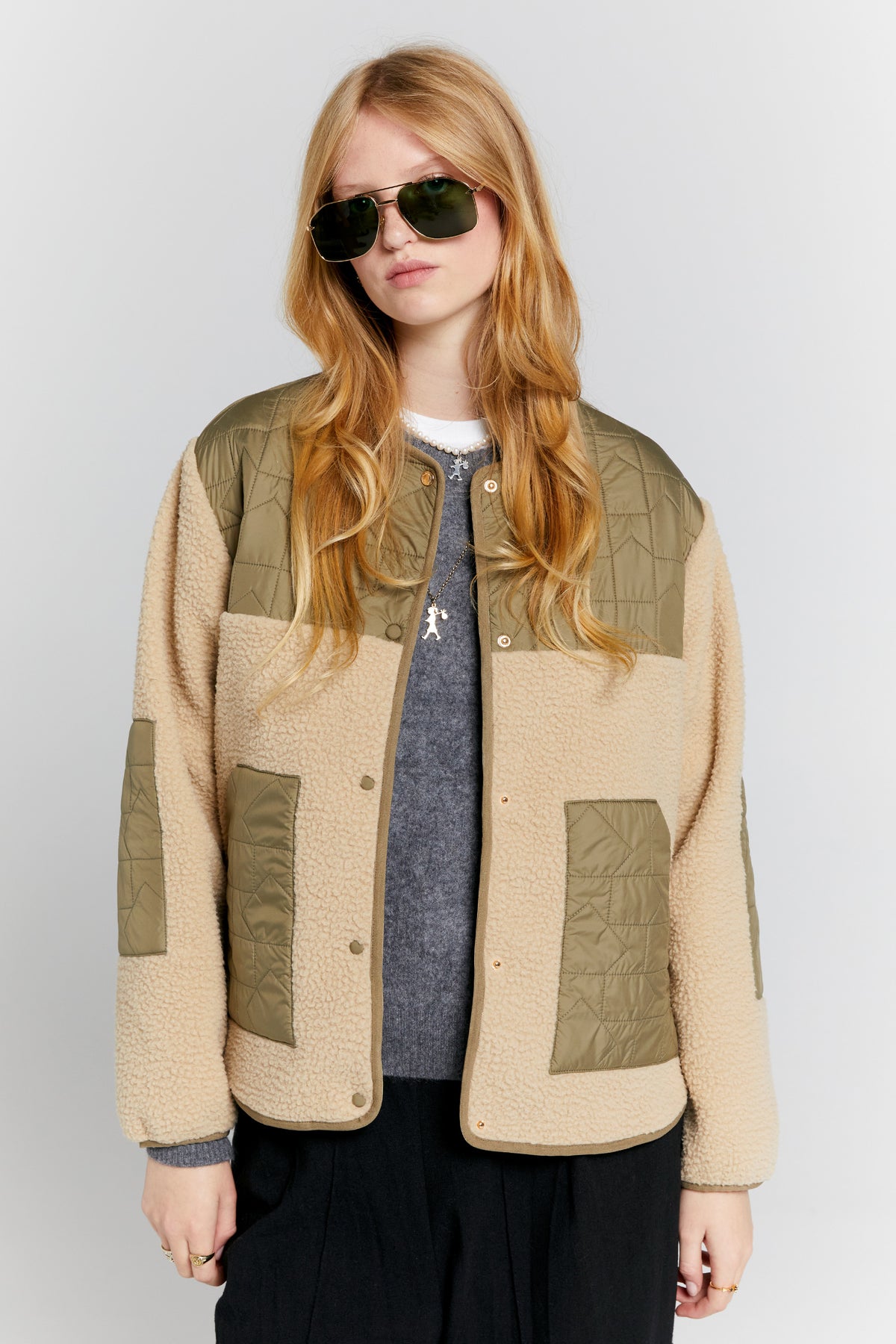 Karen Walker Venture Jacket // Nat, Herb