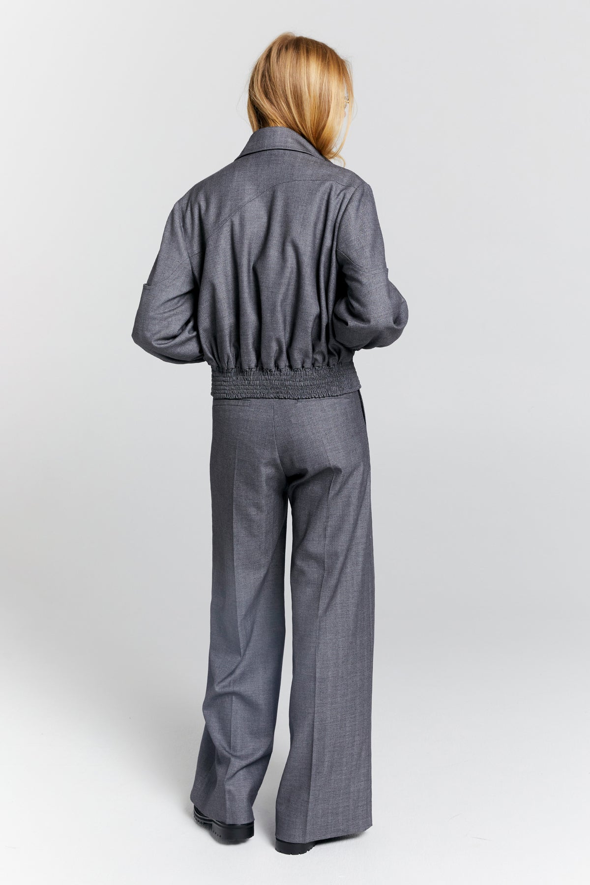 Karen Walker Rider Bomber Jacket // Charcoal