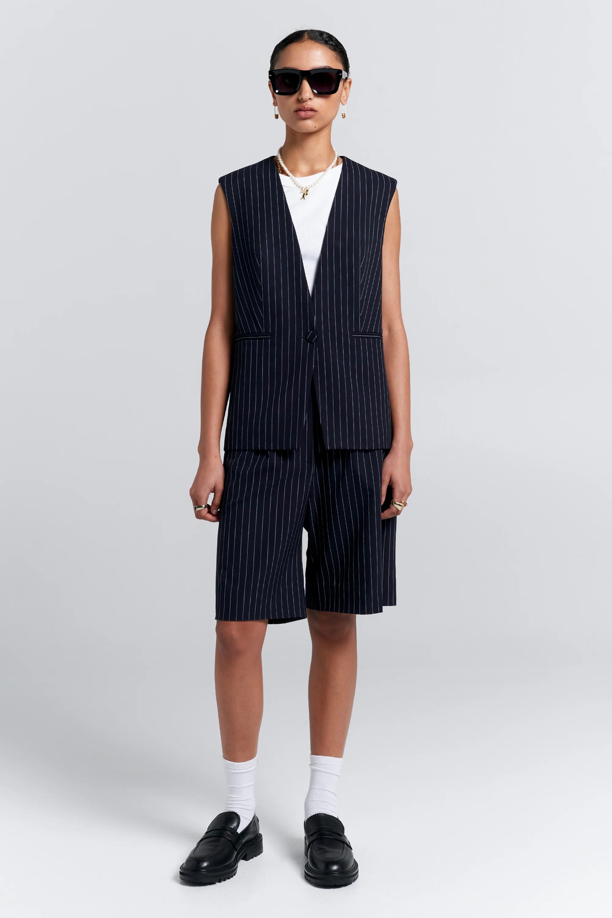 Karen Walker Ivy Waistcoat // Navy