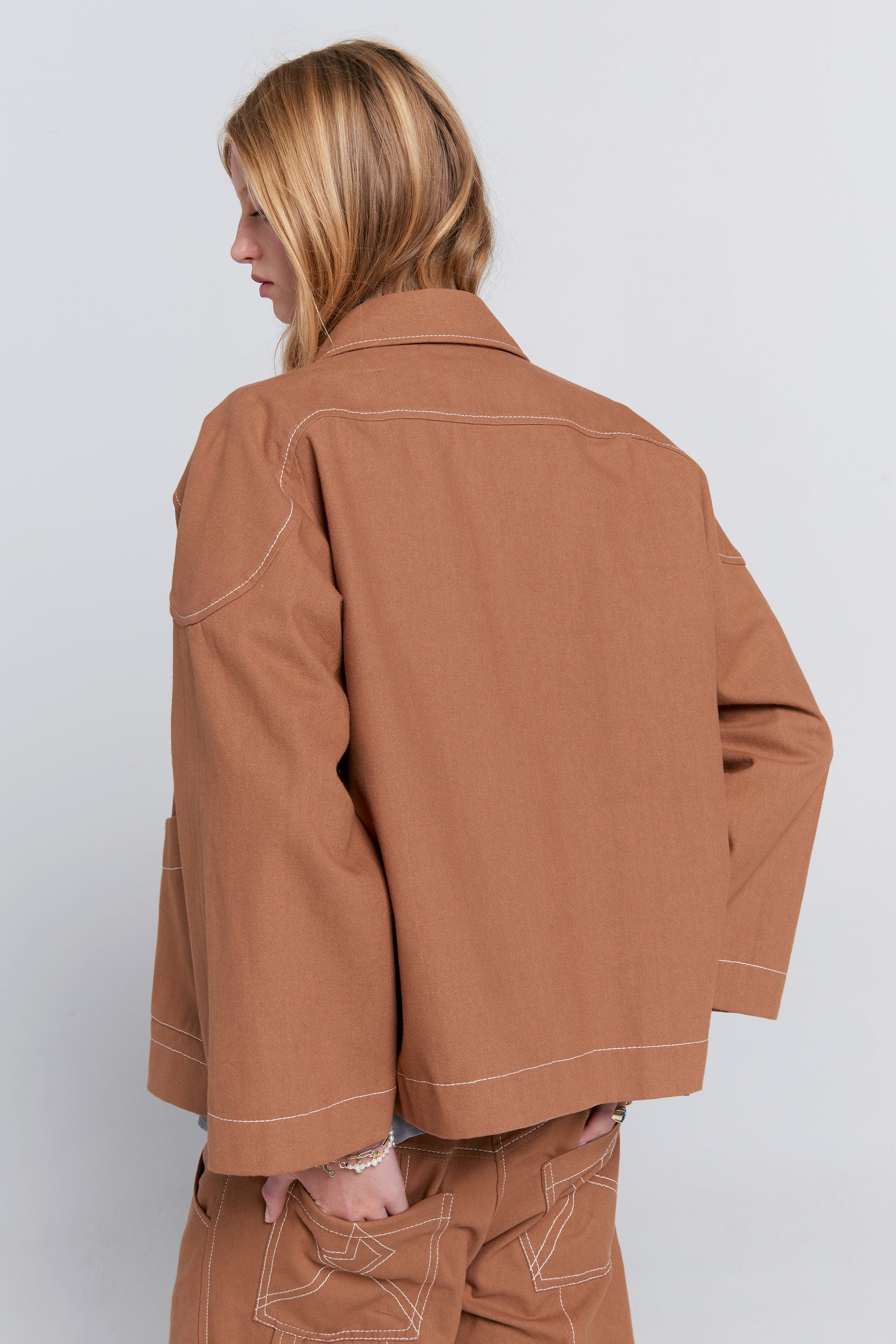Karen Walker Walker Fairground Jacket // Mocha