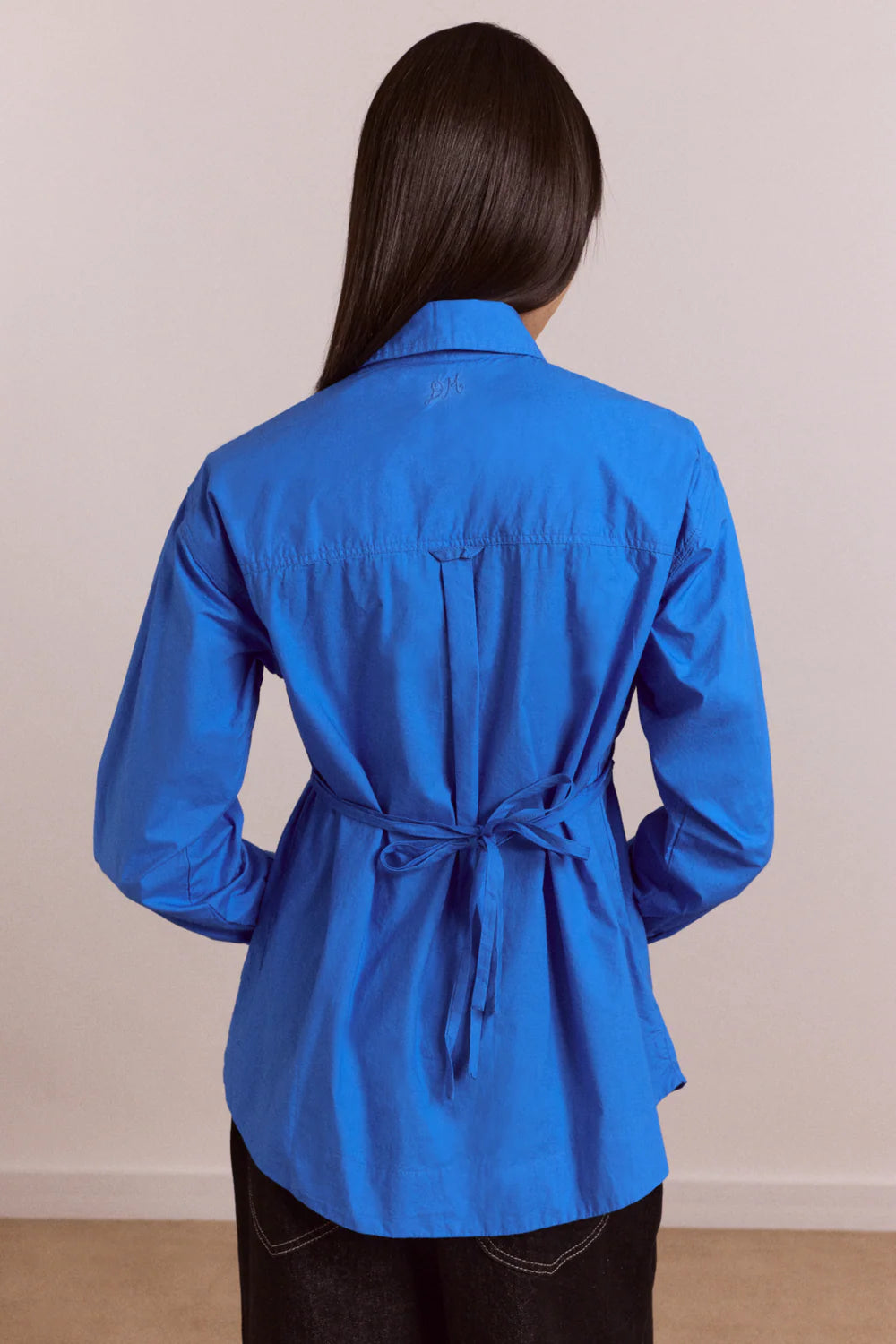 Damson Madder Lux Shirt // Blue