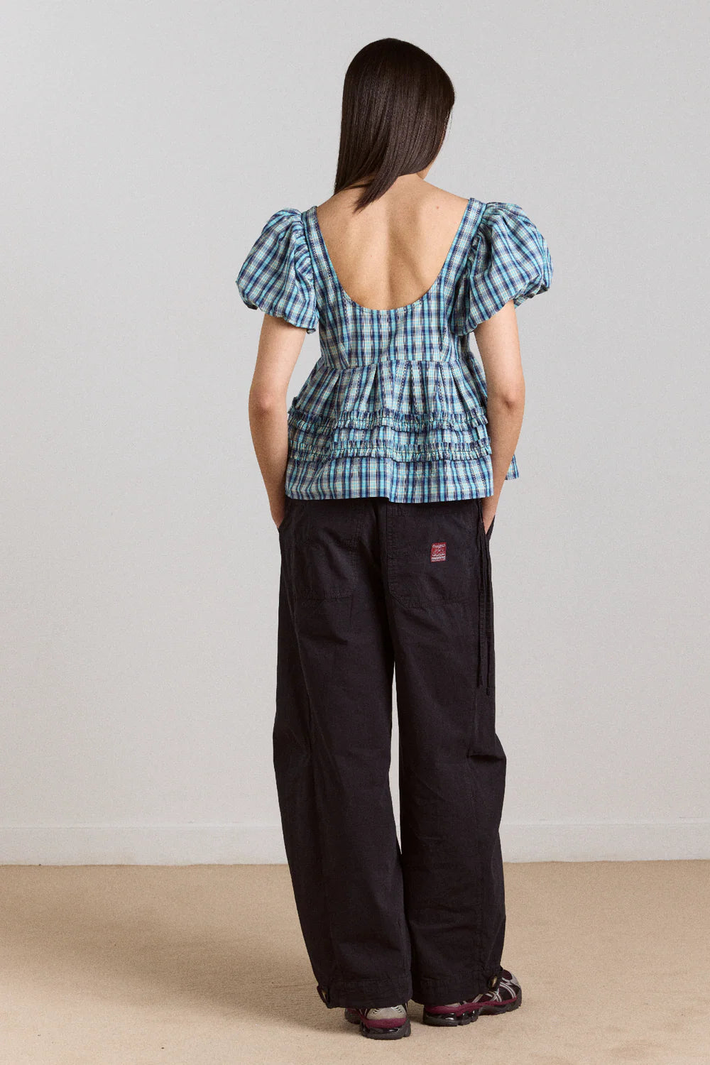 Damson Madder Summer Joy Blouse // Tomboy Check