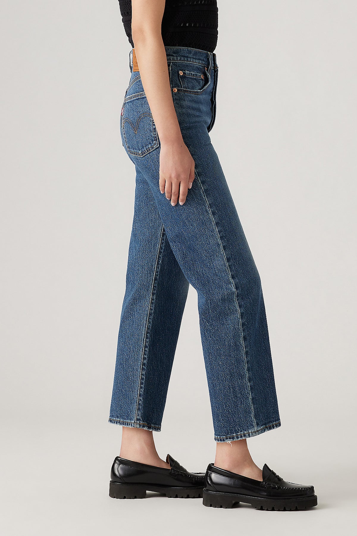Ribcage straight jeans levi's outlet