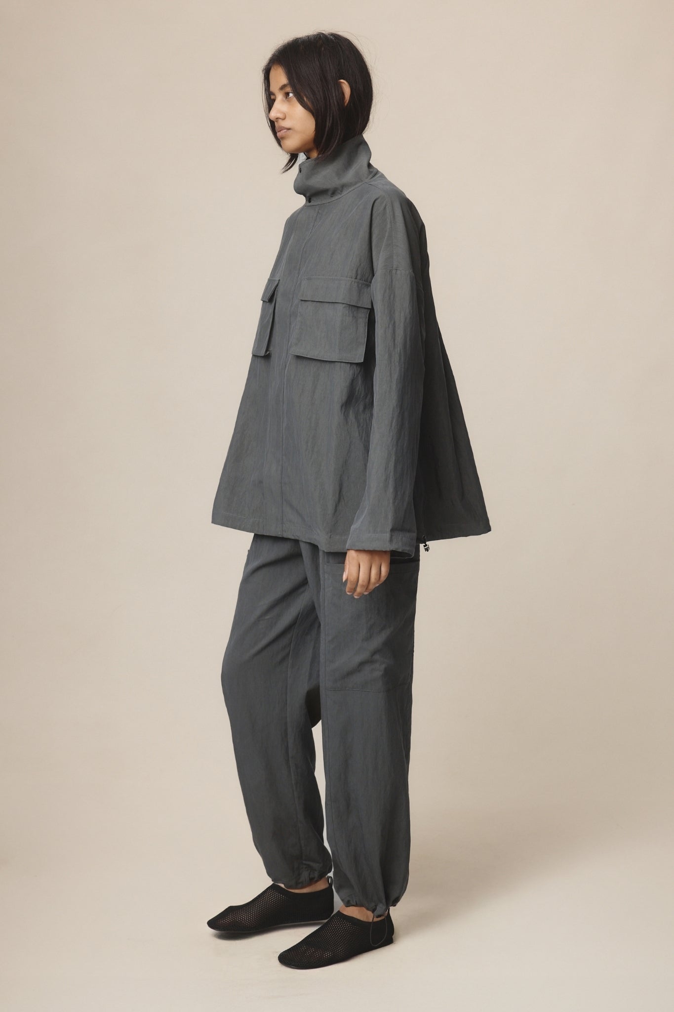 Marle Gray Jacket // Charcoal