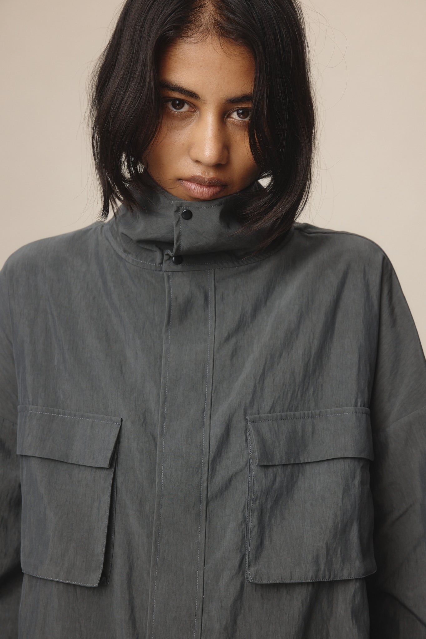 Marle Gray Jacket // Charcoal