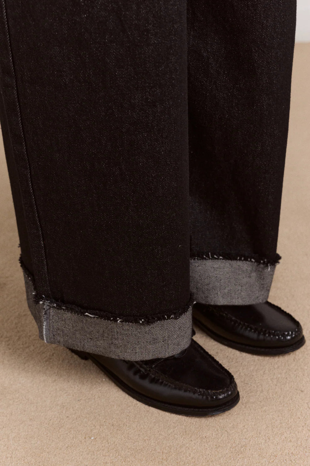 Damson Madder Loose Fit Pascal Jean // Black Wash