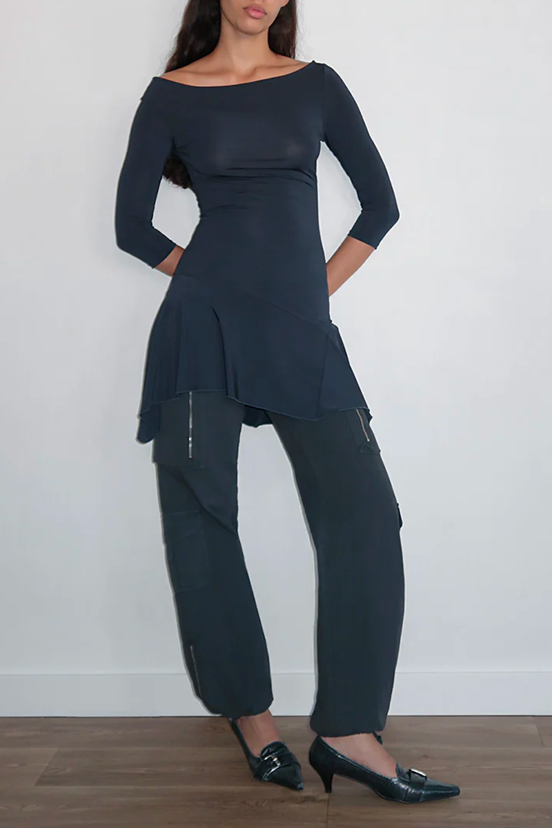 Paloma Wool Benito Dress // Dark Navy