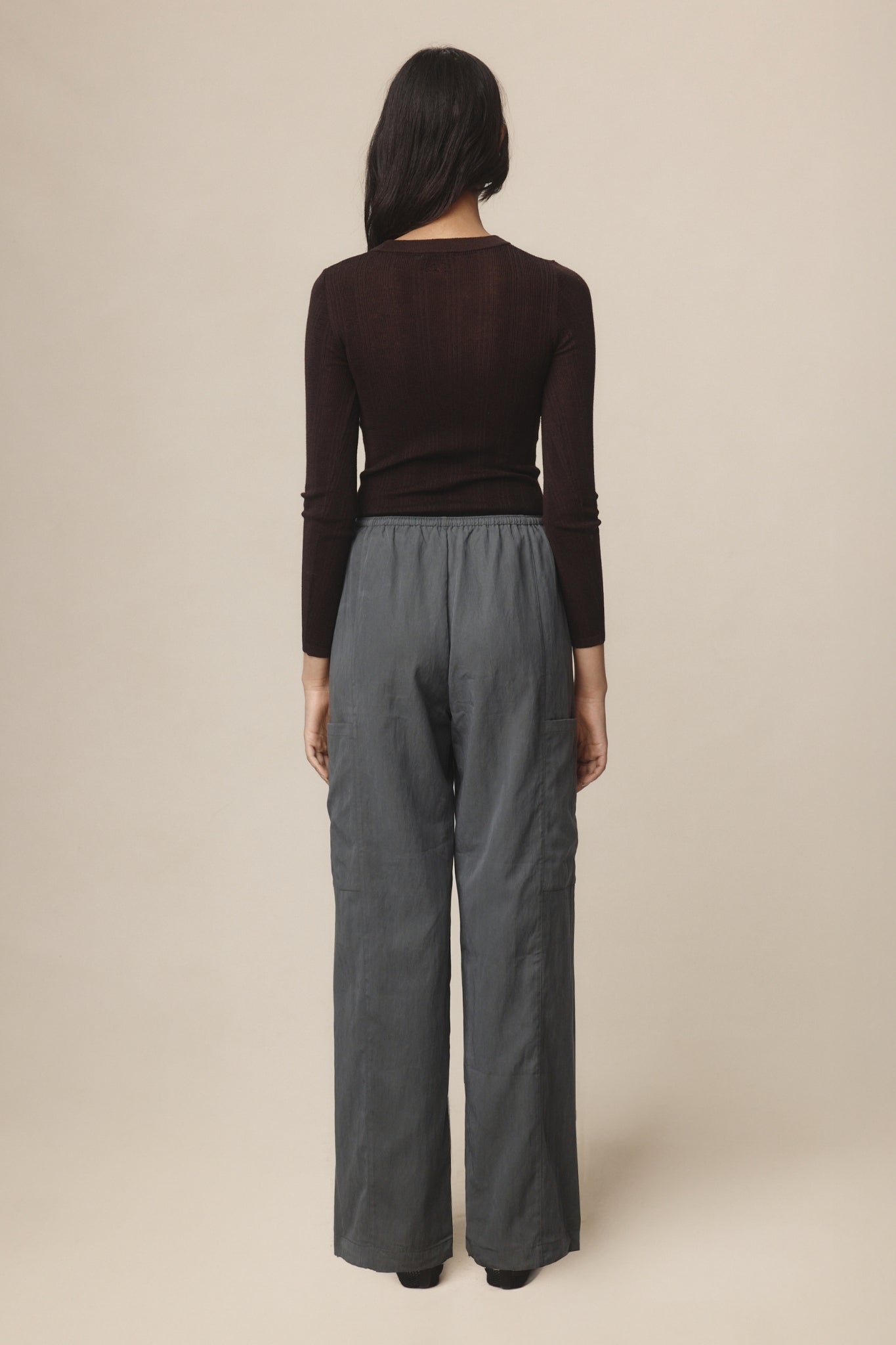 Marle Gray Pant // Charcoal