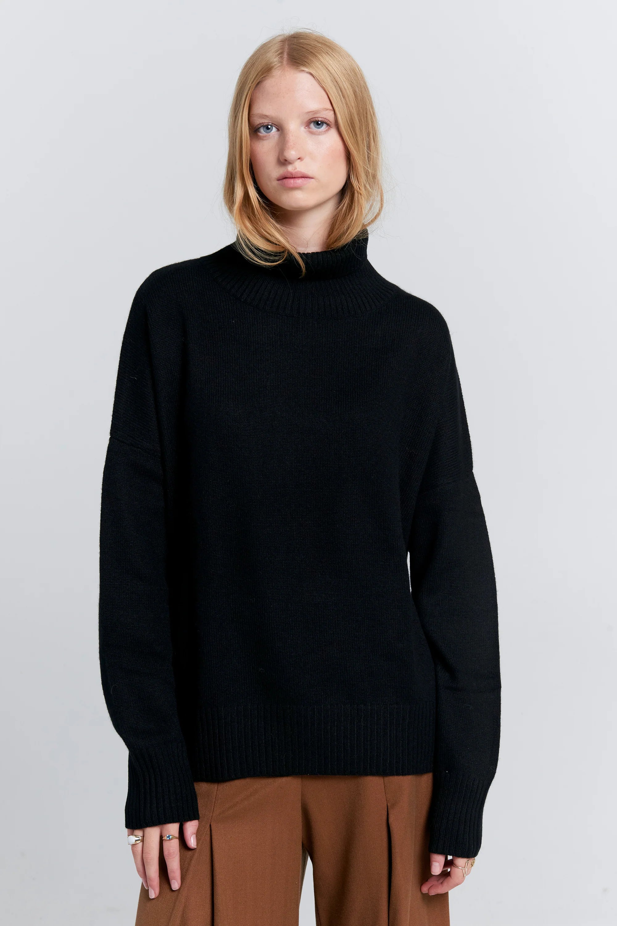 Karen Walker Carmen Oversized Sweater // Black