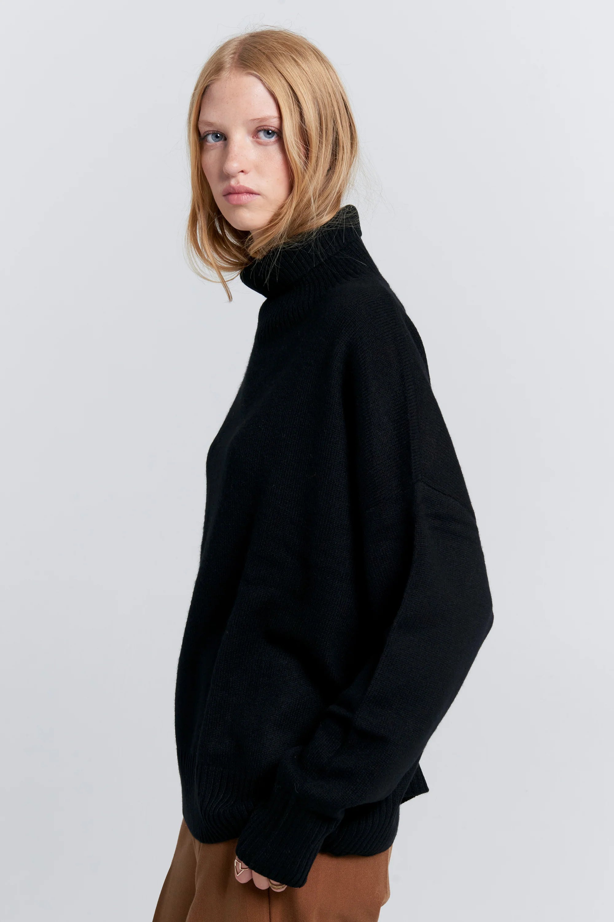 Karen Walker Carmen Oversized Sweater // Black