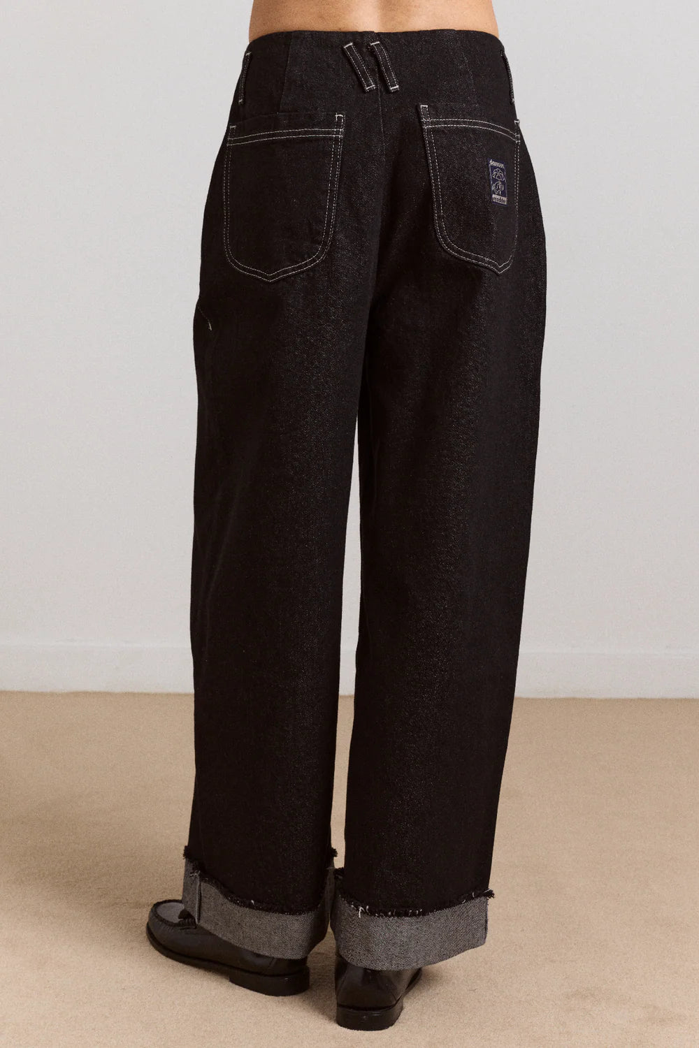 Damson Madder Loose Fit Pascal Jean // Black Wash