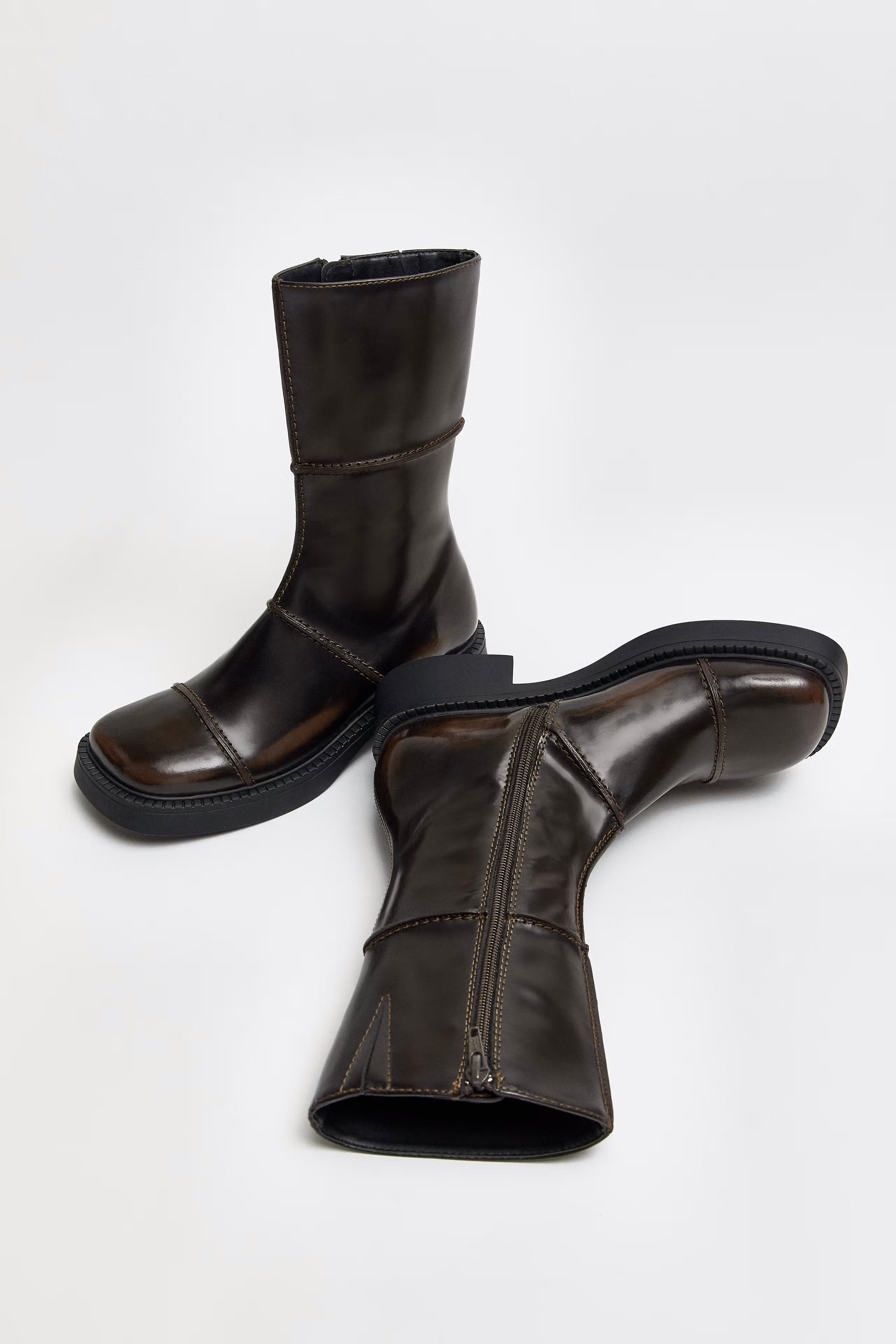 Miista Dahlia Ankle Boots // Dark Brown