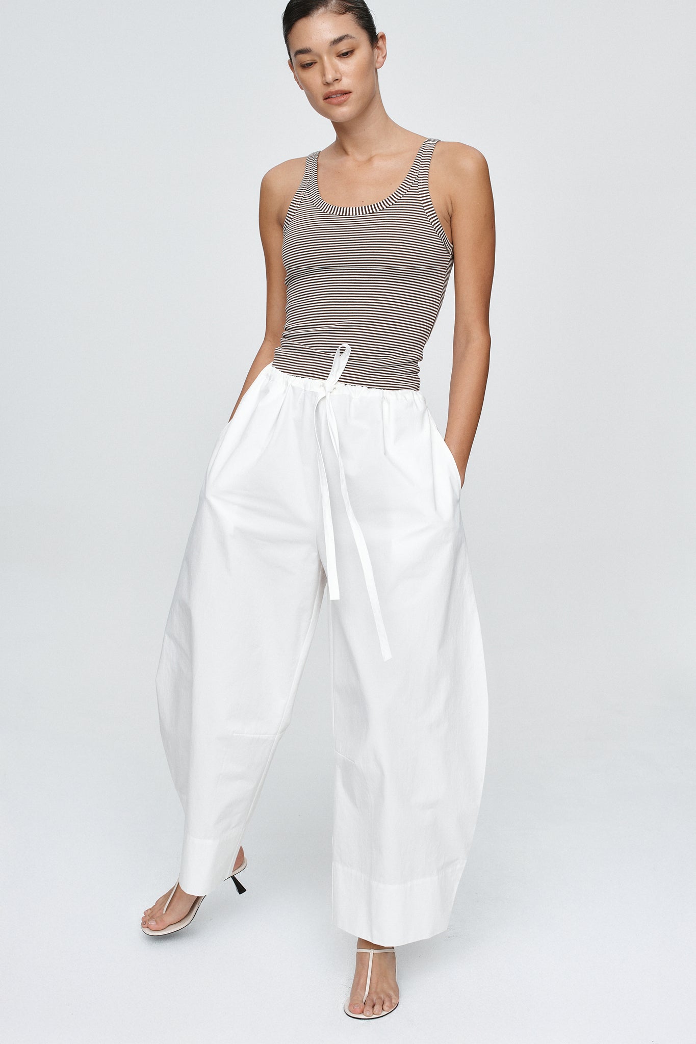Marle Aden Pant // Blanc