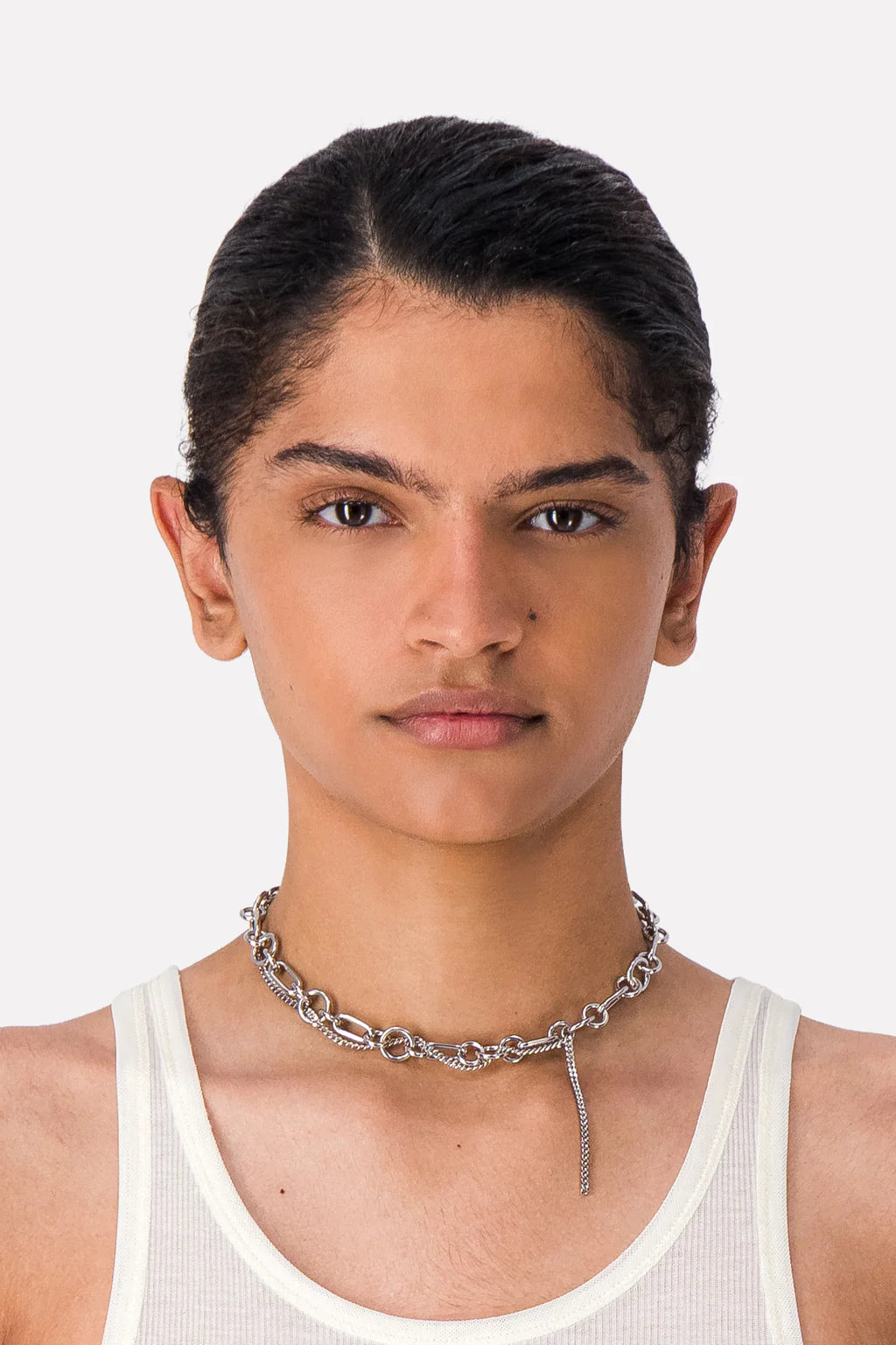 Justine Clenquet Allen Necklace // Silver