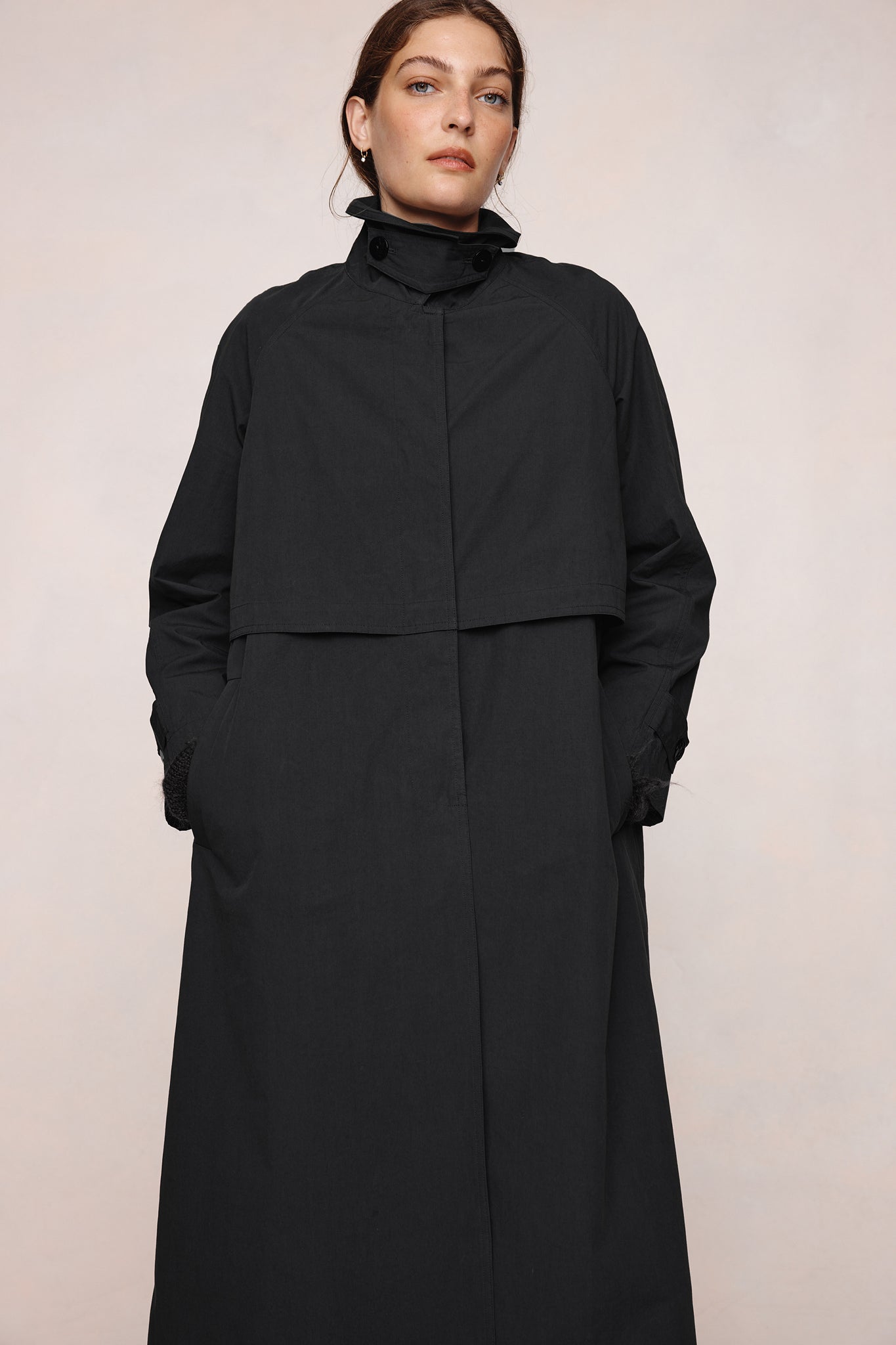 Marle Angelo Coat // Black