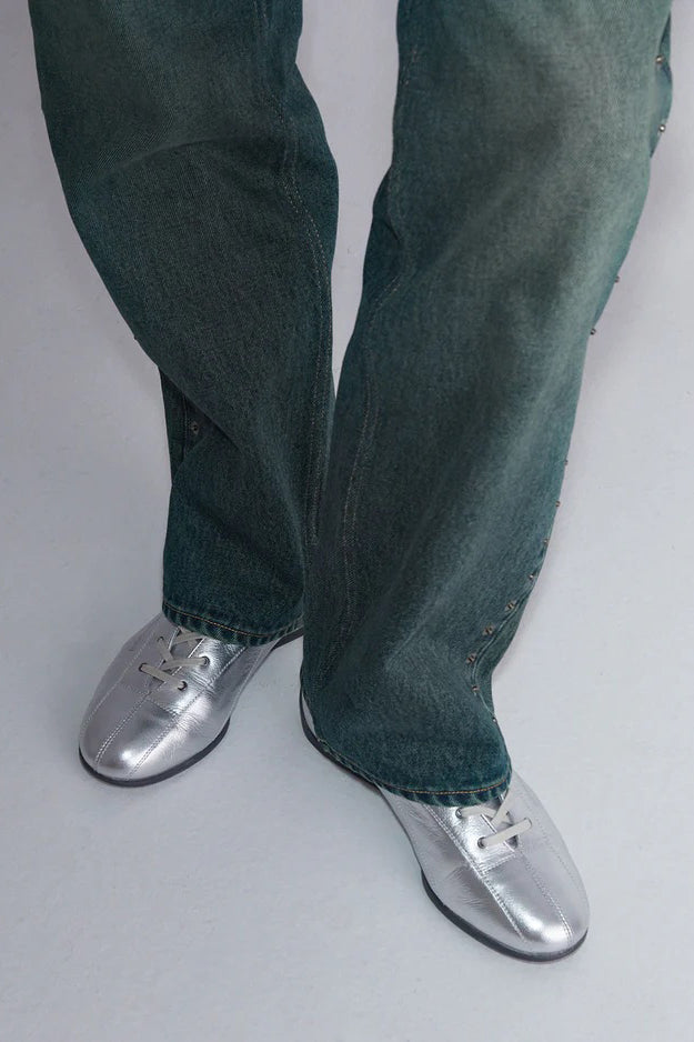 Paloma Wool Miles Shoes // Silver