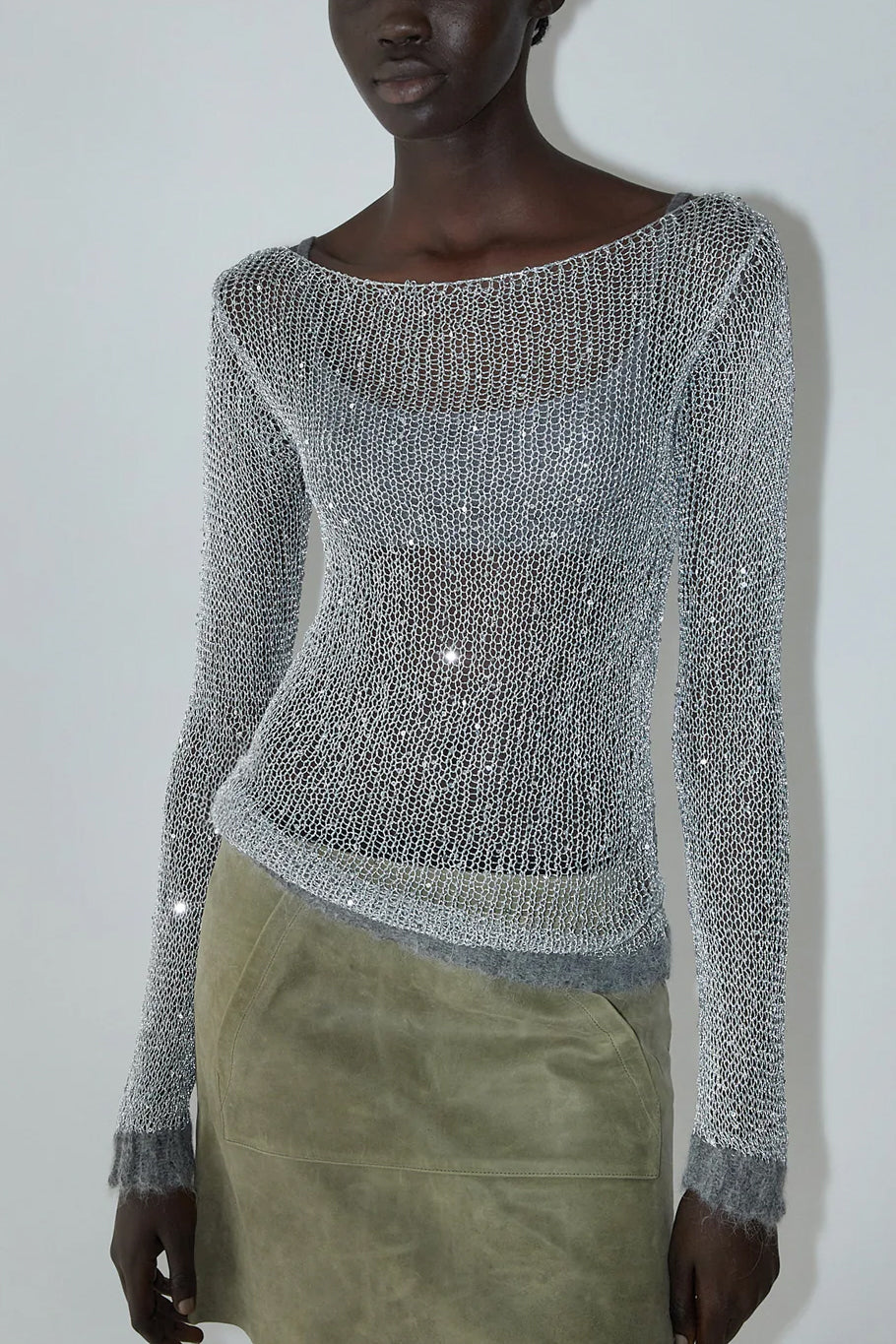 Paloma Wool Guap Top // Silver