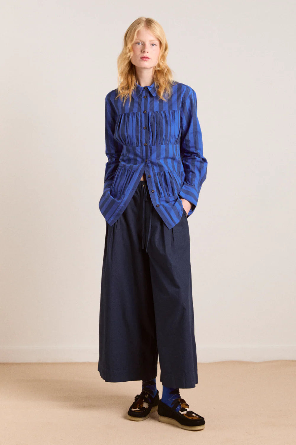 Damson Madder Tatiana Culottes // Navy