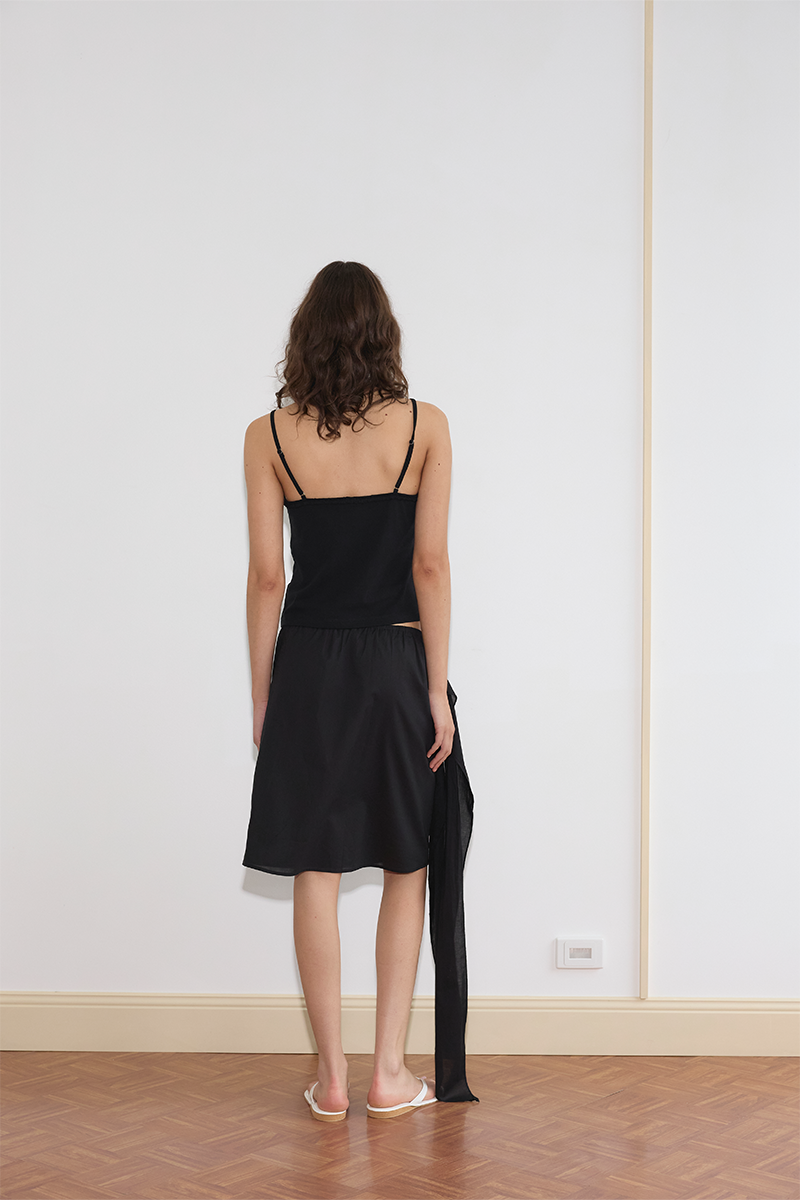 Deiji Studios Clasp Singlet // Black