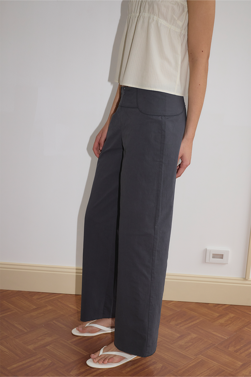 Deiji Studios Panelled Pant // Charcoal