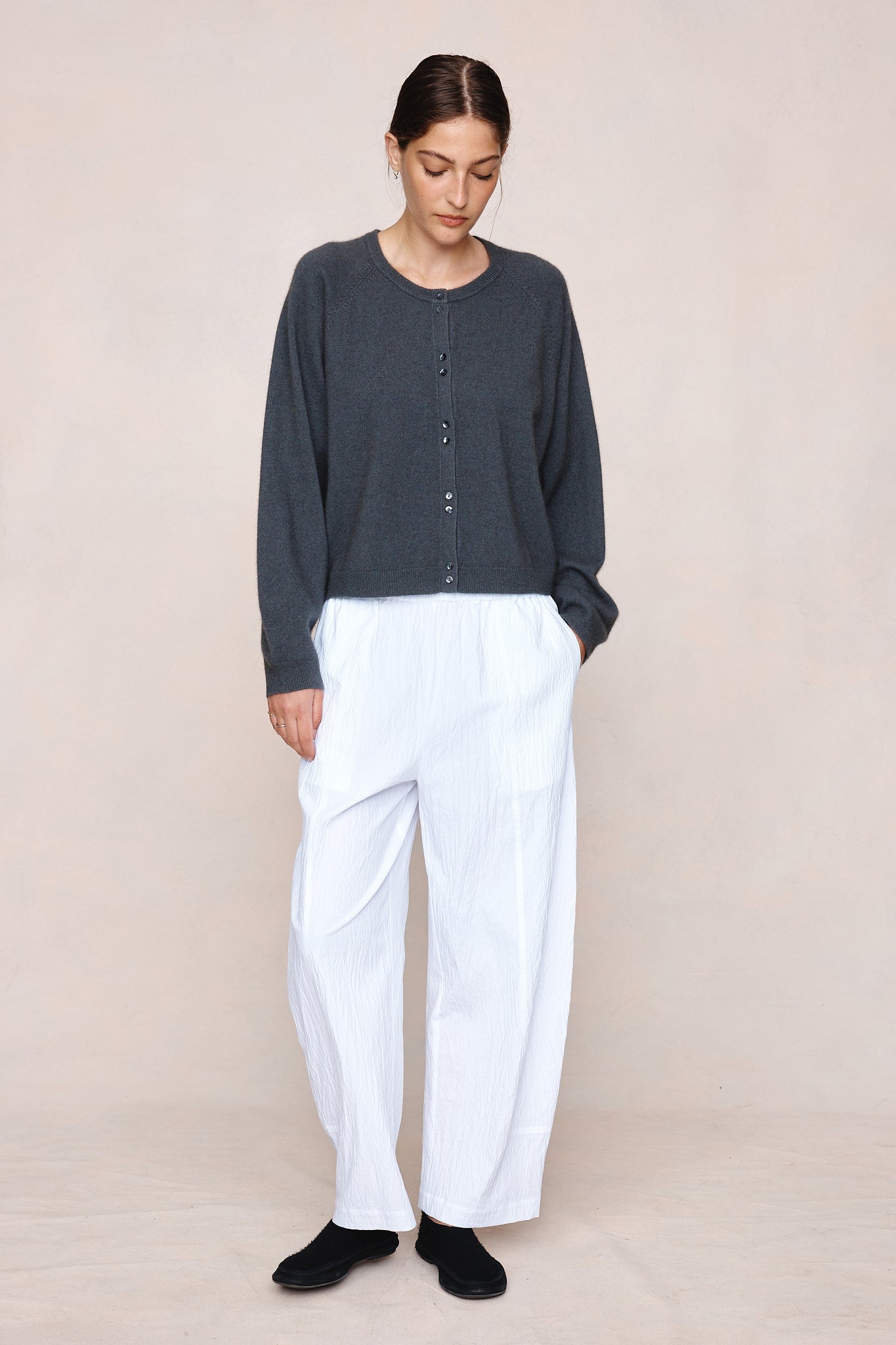 Marle Babette Cardigan // Starling