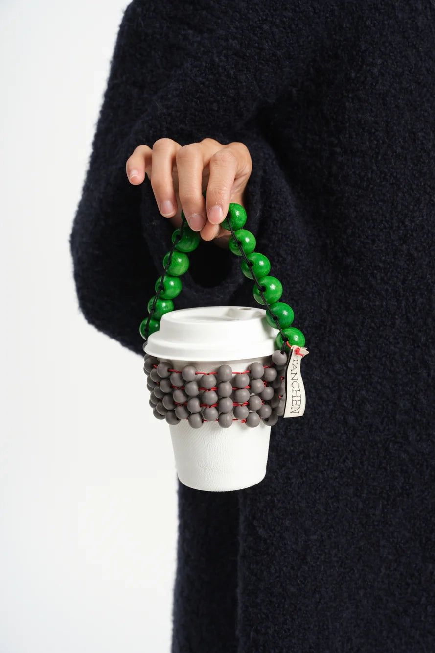 Tanchen B/B Cupholder // Green & Grey