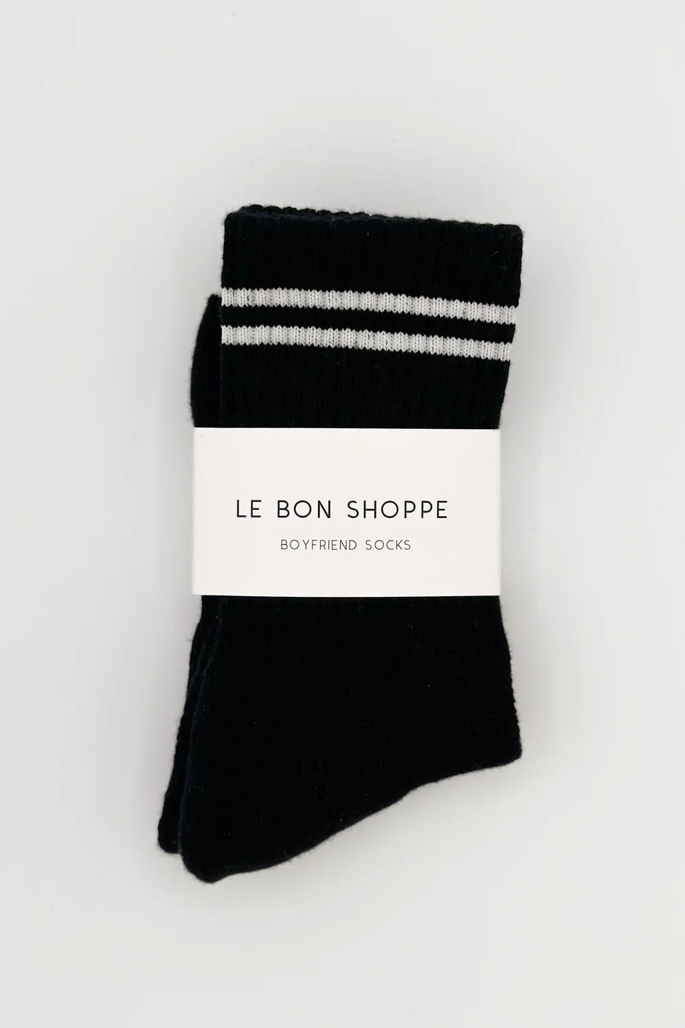 Le Bon Shoppe Boyfriend Socks // Noir