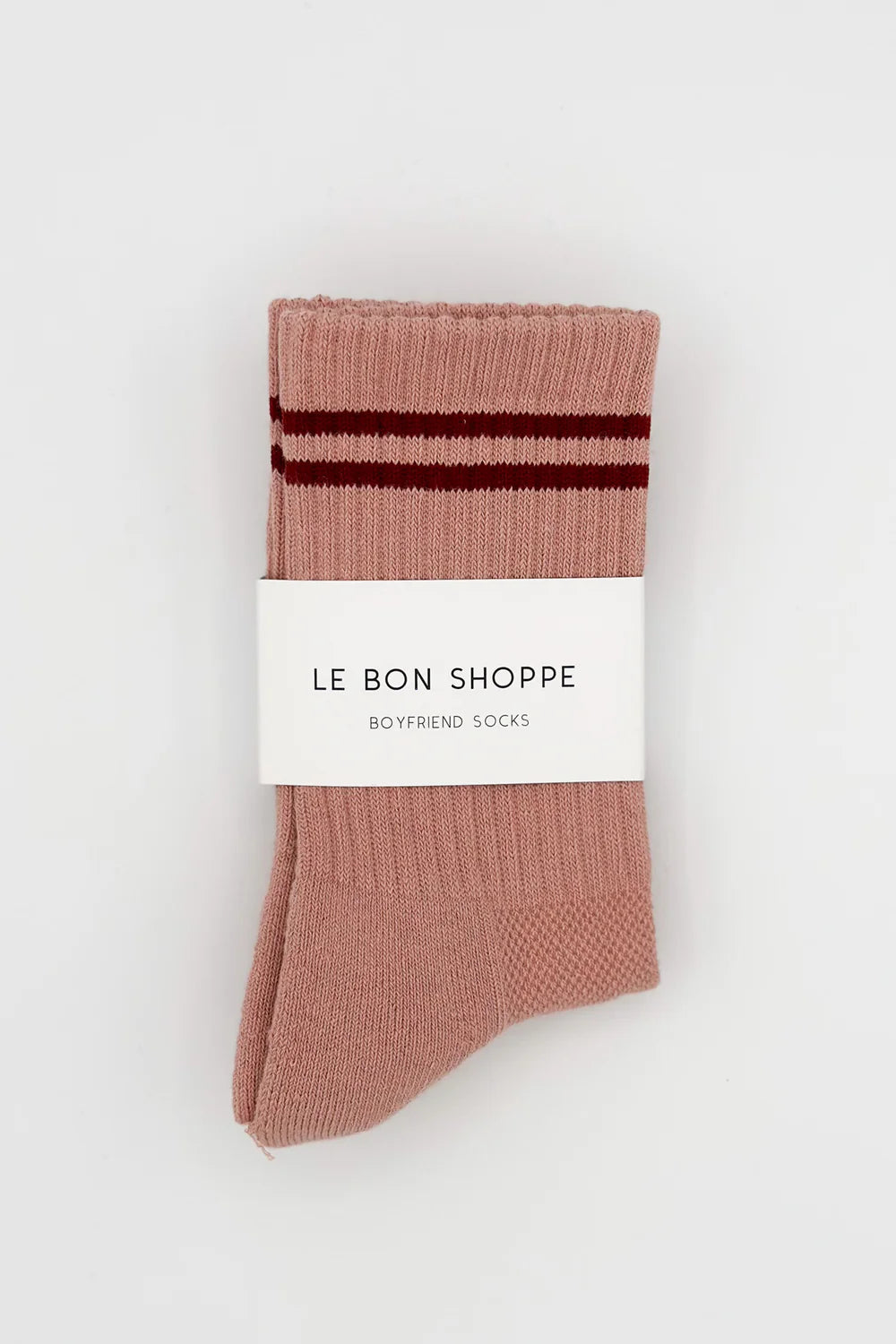 Le Bon Shoppe Boyfriend Socks // Vintage Pink
