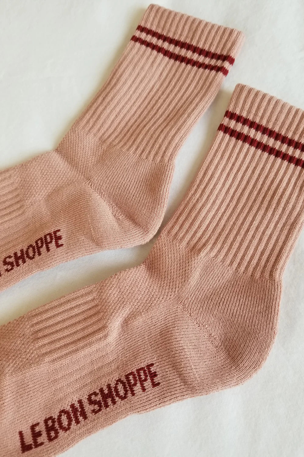 Le Bon Shoppe Boyfriend Socks // Vintage Pink