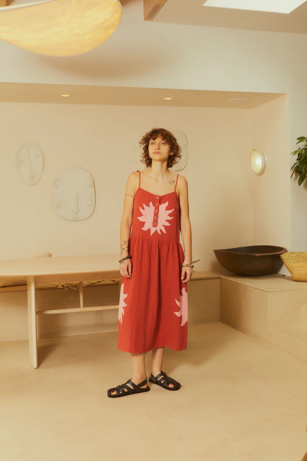 L.F. Markey Bronn Dress // Paprika