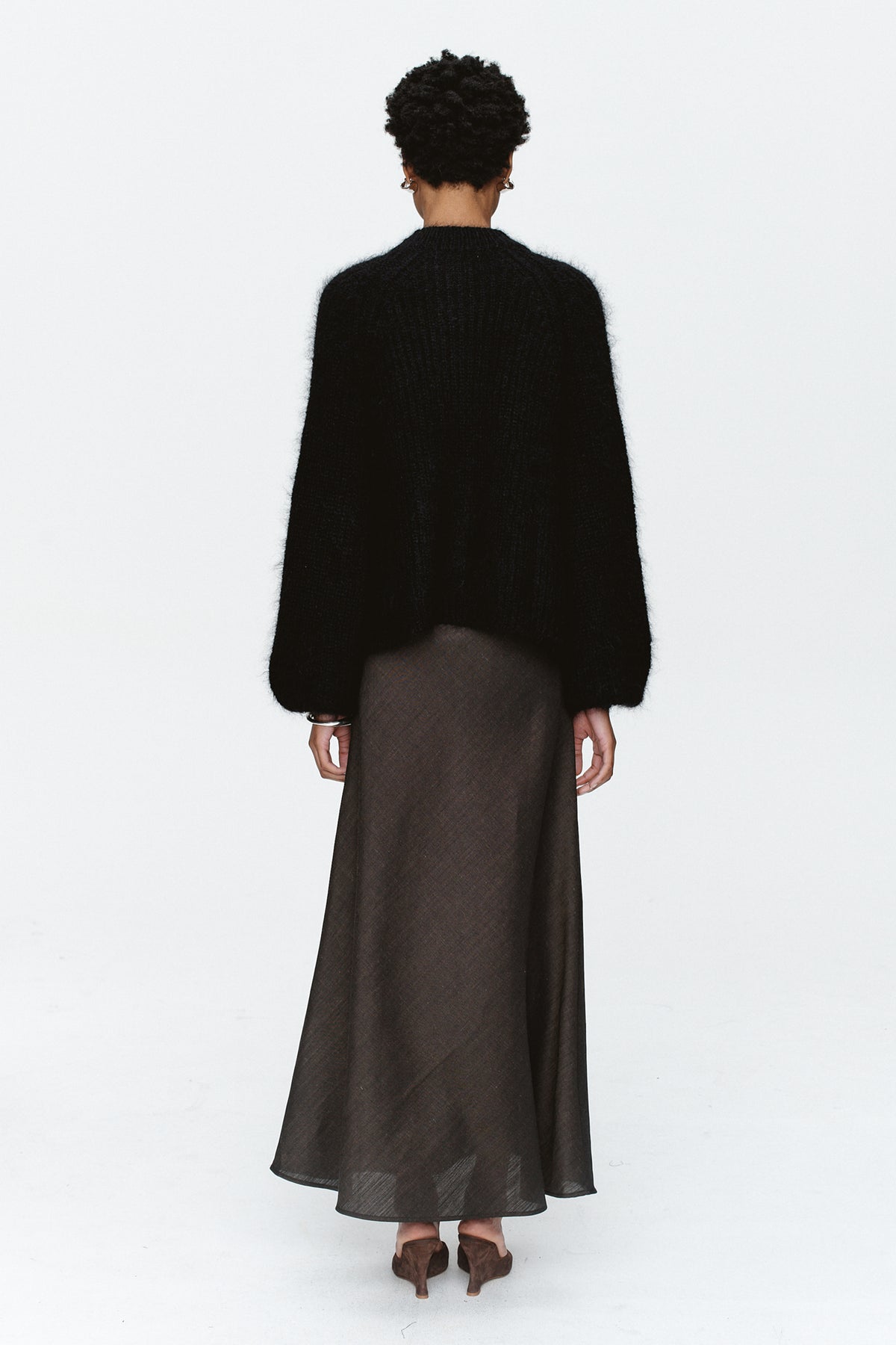 Marle Cait Cardi AW25 // Black
