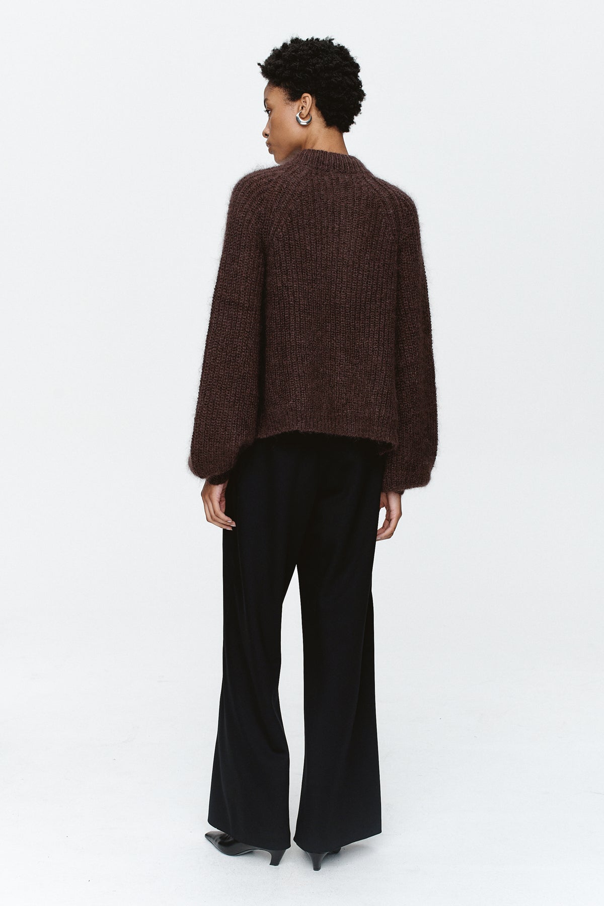Marle Cait Cardi // Chocolate