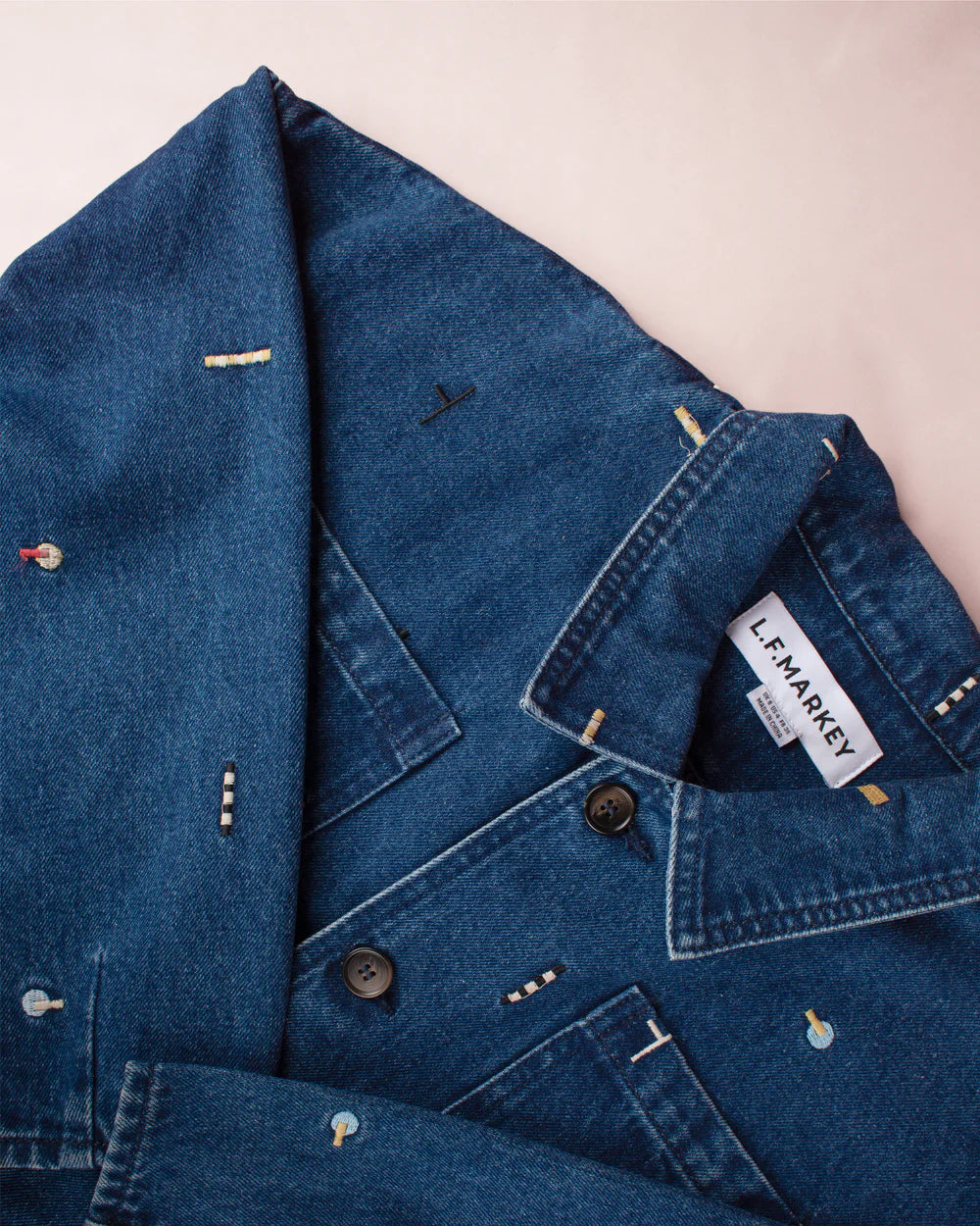 L.F. Markey Carson Chore Coat // Embroidered
